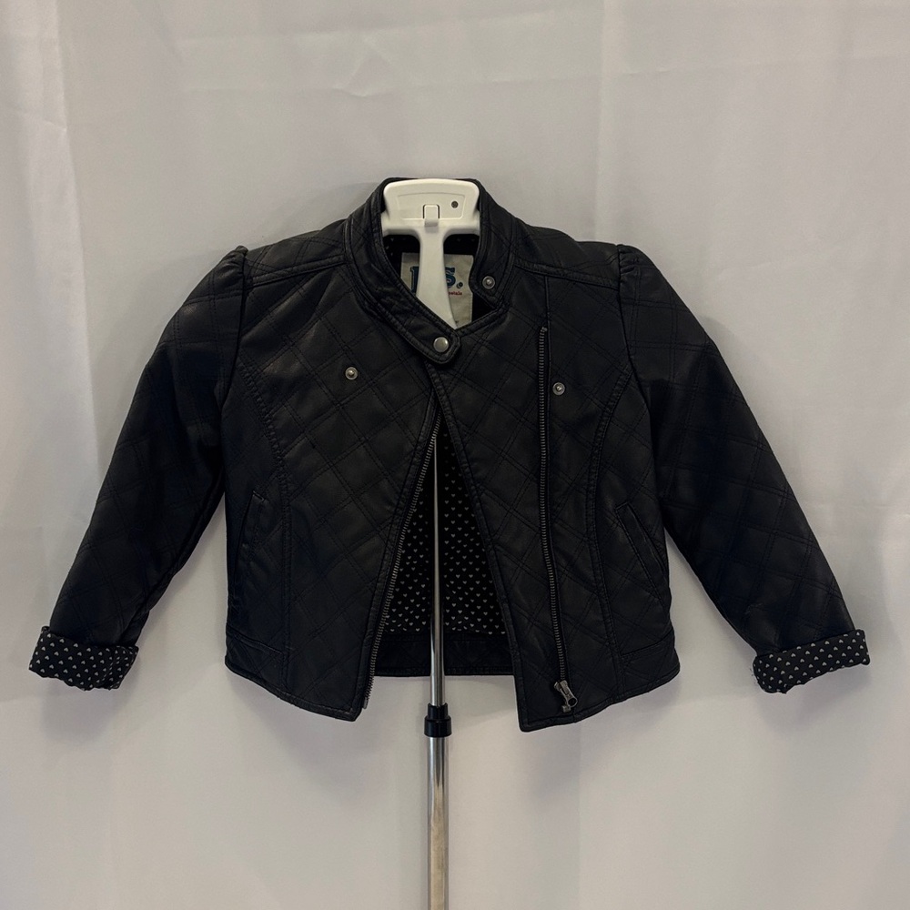 Aeropostale Black Quilted Kids Puffer Jacket